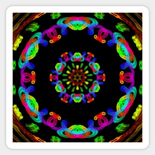 Neon Rainbow - Orbital Eyeball Sticker